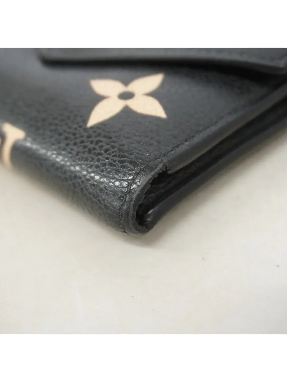 Louis Vuitton Trifold Wallet Monogram Empreinte Bicolor Portefeuille Victorine